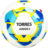 Мяч футбольный TORRES Junior-4 р.4